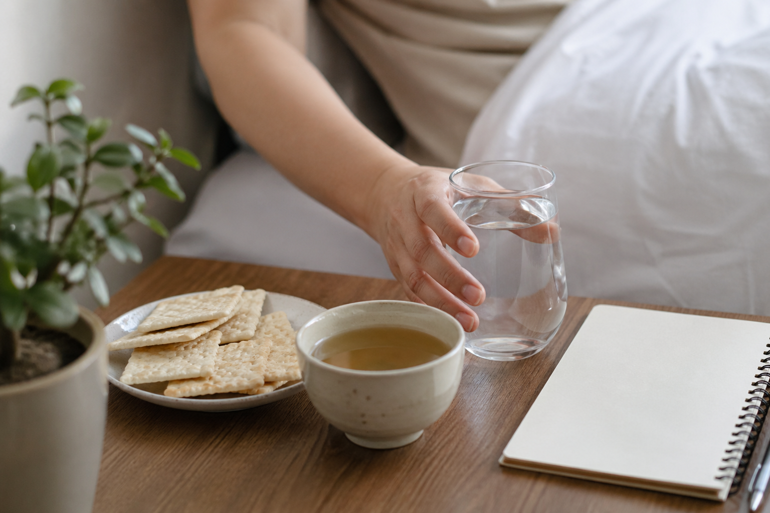 Illustration related to dehydration during cancer treatment